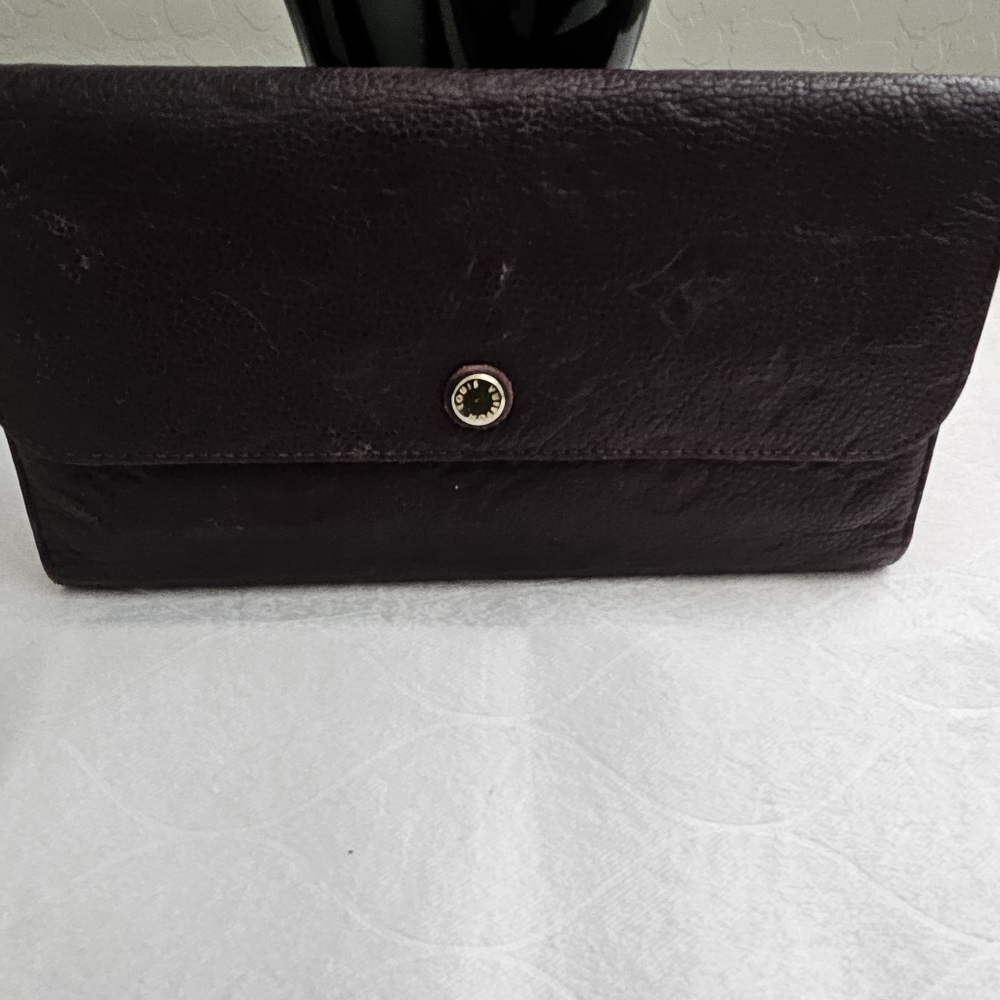 LOUIS VUITTON Monogram Empreinte Virtuose Long Wallet Orb Purple